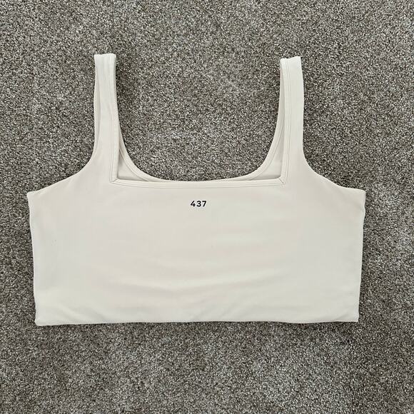 437 Other - 437 Off White Sports Bra Size XL